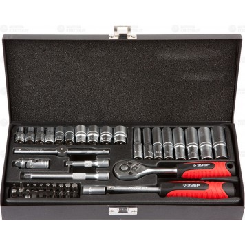 27640-H45 | Универсальный набор инструмента 45 предм., MX-45, ЗУБР МАСТЕР-0