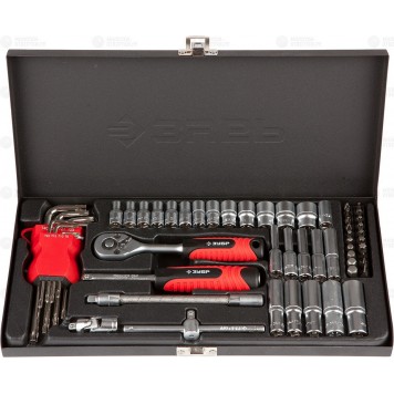 27640-H57 | Универсальный набор инструмента 57 предм., MX-57, ЗУБР МАСТЕР-0