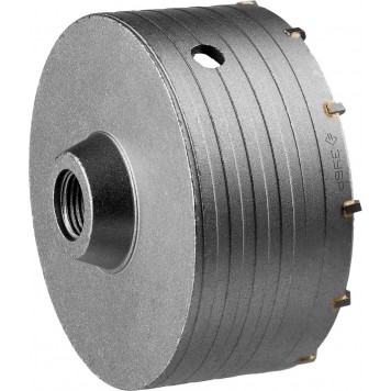 29180-125 | Коронка по бетону без державки, 125 мм, резьбовая посадка коронки М22, ЗУБР ПРОФЕССИОНАЛ-1