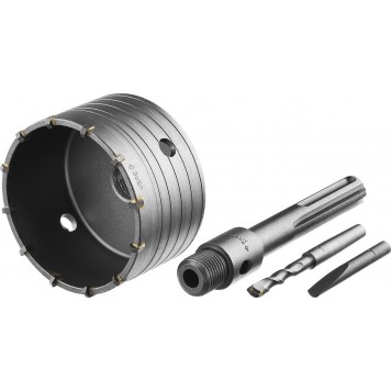 2918-100 | Коронка по бетону с державкой SDS-Max, 100 мм, ЗУБР ПРОФЕССИОНАЛ-1