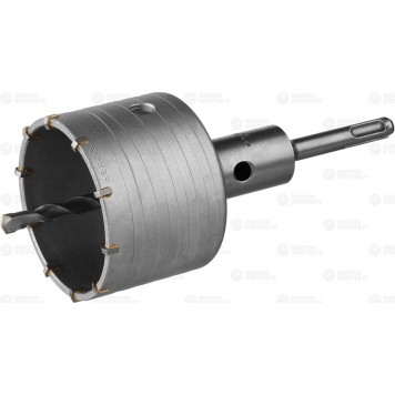 2918-80 | Коронка кольцевая буровая, SDS-плюс хвостовик, 80мм, ЗУБР ПРОФЕССИОНАЛ-0