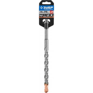 29314-210-14 | Бур SDS-plus 14 x 210 мм, ЗУБР ПРОФЕССИОНАЛ-3