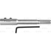 Удлинитель для сверла Левиса с хвостовиком 12мм, HEX 12,5, L=140мм, ЗУБР 2953-12-140