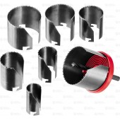 Пила сегментная наборная по дереву, 7 полотен: 26-32-38-45-50-56-63х42 мм, ЗУБР 29593-H7-42