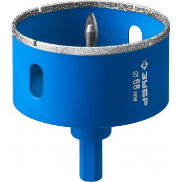 29850-68 | Коронка алмазная по кафелю и стеклу, d=68 мм, зерно Р 60, в сборе с центрирующим сверлом и имбусовым ключом, ЗУБР ПРОФЕССИОНАЛ-2