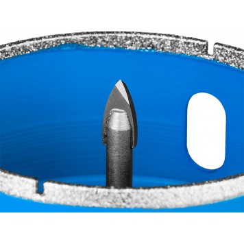 29850-68 | Коронка алмазная по кафелю и стеклу, d=68 мм, зерно Р 60, в сборе с центрирующим сверлом и имбусовым ключом, ЗУБР ПРОФЕССИОНАЛ-3