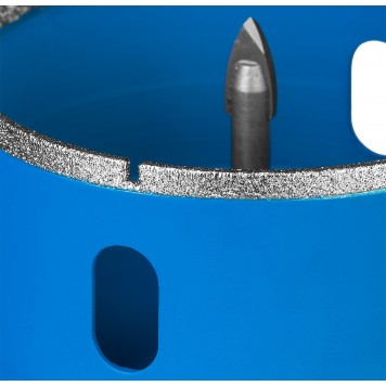 29850-68 | Коронка алмазная по кафелю и стеклу, d=68 мм, зерно Р 60, в сборе с центрирующим сверлом и имбусовым ключом, ЗУБР ПРОФЕССИОНАЛ-4