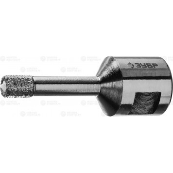 29865-06-M14 | Коронка алмазная универсальная, технология ВВС, d=6 мм, посадка М14, 29865-06-М14, ЗУБР ПРОФЕССИОНАЛ-0