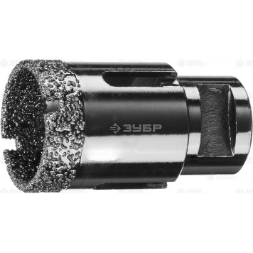 29865-35 | Коронка алмазная универсальная, технология ВВС, d=35 мм, посадка М14, ЗУБР ПРОФЕССИОНАЛ-0
