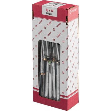 302232-10-092 | Анкер рамный, 10 x 092 мм, 60 шт, желтопассивированный, ЗУБР МАСТЕР-2