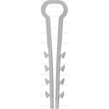 30912-08 | Дюбель-хомут для плоского кабеля ДХ-П, 8 мм, 100 шт, нейлоновый, ЗУБР МАСТЕР-0