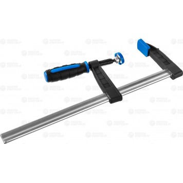 32155-080-300 | Струбцина тип "F", двухкомпонентная ручка, стальная закаленная рейка, 80х300мм, ЗУБР ПРОФЕССИОНАЛ-0