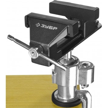 32487-75 | 75 мм, тиски шарнирно-поворотные, ЗУБР МАСТЕР-8