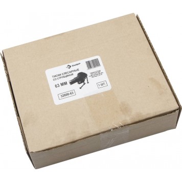 32600-63 | 63 мм, тиски слесарные, ЗУБР ЭКСПЕРТ-1