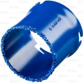 Коронка c карбид-вольфрамовой крошкой, высота 55мм, 67мм, ЗУБР 33350-67