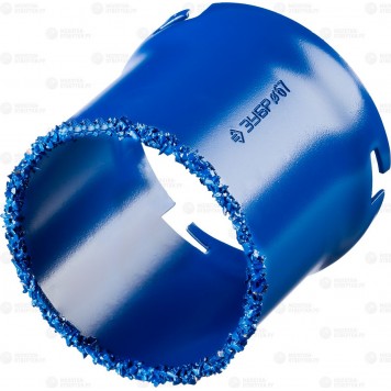 33350-67 | Коронка c карбид-вольфрамовой крошкой, высота 55мм, 67мм, ЗУБР ПРОФЕССИОНАЛ-0