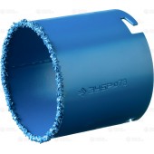 Коронка c карбид-вольфрамовой крошкой, высота 55мм, 73мм, ЗУБР 33350-73