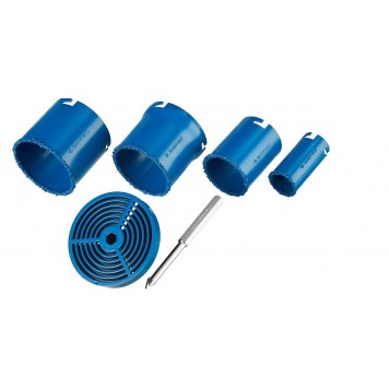 33350-H6 | Набор Коронки с карбид-вольфрамовой крошкой, 33; 53; 67; 73мм; 4 предмета, ЗУБР ПРОФЕССИОНАЛ-2