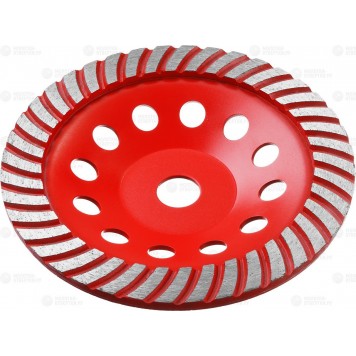 33375-180 | Чашка алмазная шлифовальная по бетону сегментированная, 180мм, ЗУБР МАСТЕР-0