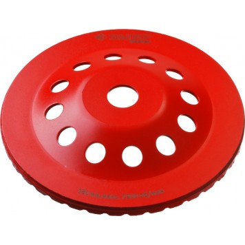 33375-180 | Чашка алмазная шлифовальная по бетону сегментированная, 180мм, ЗУБР МАСТЕР-1