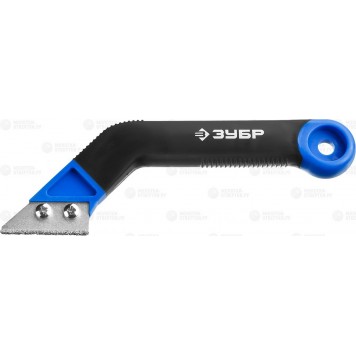 33417 | Скребок по кафелю с карбидным напылением, 2 лезвия, ЗУБР ЭКСПЕРТ-0
