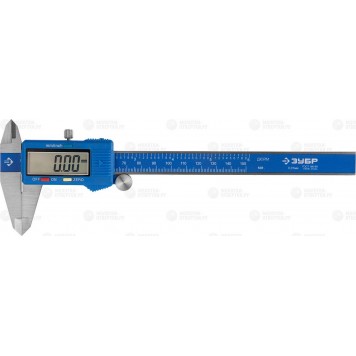 34465-150 | ШЦЦ-I-150-0,01 штангенциркуль электронный, нерж сталь, 150мм, ЗУБР ЭКСПЕРТ-0