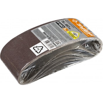 35341-120 | 75х457 мм, P120, лента шлифовальная, для ЛШМ, 5 шт., ЗУБР СТАНДАРТ-2