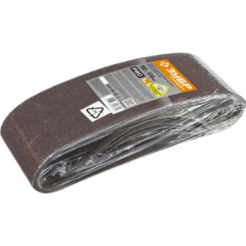 35343-080 | лента шлифовальная, для ЛШМ, 100 х 610 мм, P80, 5 шт., ЗУБР СТАНДАРТ-2