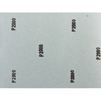35417-2000 | Лист шлифовальный на бумажной основе, водостойкий 230х280мм, Р2000, 5шт, ЗУБР СТАНДАРТ-1