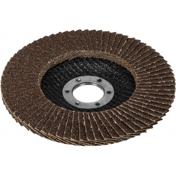 36590-115-80 | Круг лепестковый торцевой, 115х22,2мм, тип КЛТ 1 P80, ЗУБР ЭКСПЕРТ-2