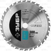 300 х 32 мм 32Т, диск пильный по дереву, быстрый рез, ЗУБР 36850-300-32-32