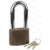 Замок навесной, общего применения, дисковый механизм секрета,ключ 7"пинов",удлинен. дужка d-14мм,70мм, ЗУБР 3720-1-01