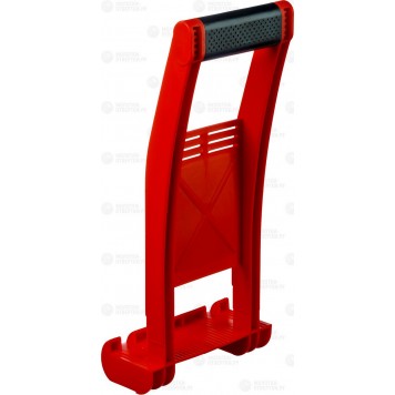 37553 | Ручка-переноска для гипсокартона и стекла, для 1 человека, пластиковый корпус, с прорезиненой рукояткой, для панелей до 35мм, ЗУБР МАСТЕР-0