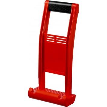 37553 | Ручка-переноска для гипсокартона и стекла, для 1 человека, пластиковый корпус, с прорезиненой рукояткой, для панелей до 35мм, ЗУБР МАСТЕР-1