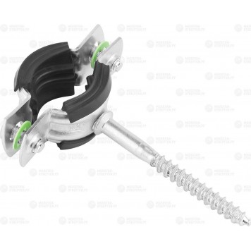 37854-20-24-1 | Хомут трубный оцинкованный, 1/2", 1шт, оцинкованный, ЗУБР ЭКСПЕРТ-0