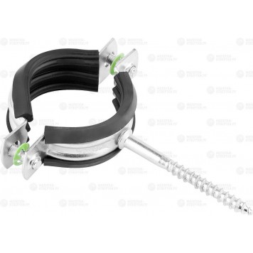 37854-40-46-1 | Хомут трубный оцинкованный, 1 1/4", 1шт, оцинкованный, ЗУБР ЭКСПЕРТ-0