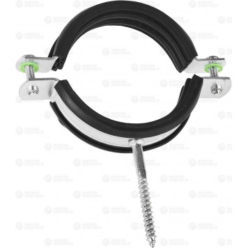 37854-73-82-1 | Хомут трубный оцинкованный, 2 1/2", 1шт, оцинкованный, ЗУБР ЭКСПЕРТ-0