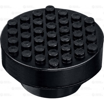 43007-34 | Опора резиновая для домкрата РГ-34, D52 / d34 / H32 мм, ЗУБР ПРОФЕССИОНАЛ-0