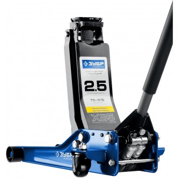 43051-3 | Домкрат гидравлический, подкатной, удлиненный, 3т, 95-560мм, ЗУБР ПРОФЕССИОНАЛ-1