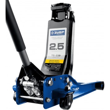 43051-3 | Домкрат гидравлический, подкатной, удлиненный, 3т, 95-560мм, ЗУБР ПРОФЕССИОНАЛ-2