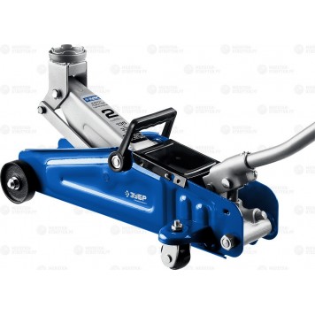 43053-2 | Домкрат гидравлический подкатной, 2т, 135-330мм, T30, ЗУБР ПРОФЕССИОНАЛ-0