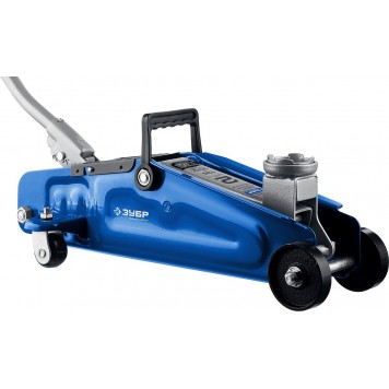 43053-2-K | Домкрат гидравлический подкатной, 2т, 135-330мм, в кейсе, T30, ЗУБР ПРОФЕССИОНАЛ-4