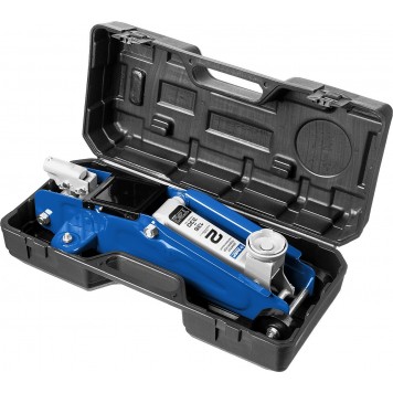 43053-2-K | Домкрат гидравлический подкатной, 2т, 135-330мм, в кейсе, T30, ЗУБР ПРОФЕССИОНАЛ-6