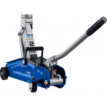 43053-2 | Домкрат гидравлический подкатной, 2т, 135-330мм, T30, ЗУБР ПРОФЕССИОНАЛ-1