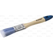 Кисть плоская, искусственная щетина, деревянная ручка, 25мм, ЗУБР 4-01007-025