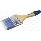 Кисть плоская, искусственная щетина, деревянная ручка, 75мм, ЗУБР 4-01007-075