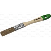 Кисть плоская, смешанная щетина, деревянная ручка, 20мм, ЗУБР 4-01009-020