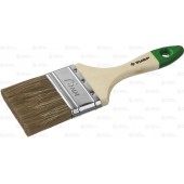 Кисть плоская, смешанная щетина, деревянная ручка, 75мм, ЗУБР 4-01009-075