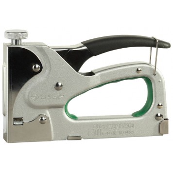 4-31573 | Степлер для скоб "T-140" 3-в-1: тип 140 (6-16 мм) / 300 (16 мм) / 500 (16 мм), ЗУБР ПРОФЕССИОНАЛ-1