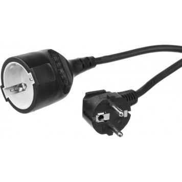 55013-30 | Удлинитель электрический, 30 м, 2200 Вт, 1 гнездо, ПВС 3x1 мм2, ЗУБР МАСТЕР-1